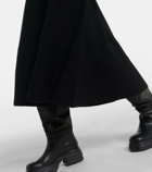 Moncler Wool-blend midi skirt