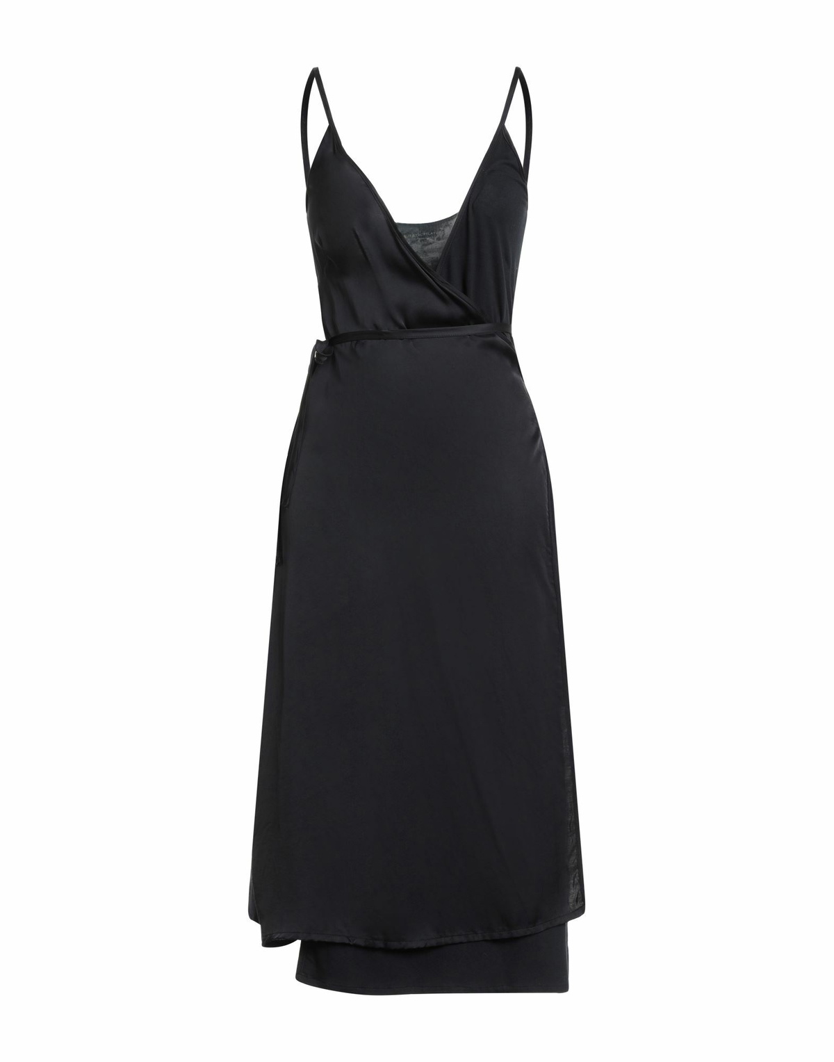 Majestic Filatures Womens Midi dress in Black
