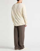 Rick Owens Mens T-shirt Cream