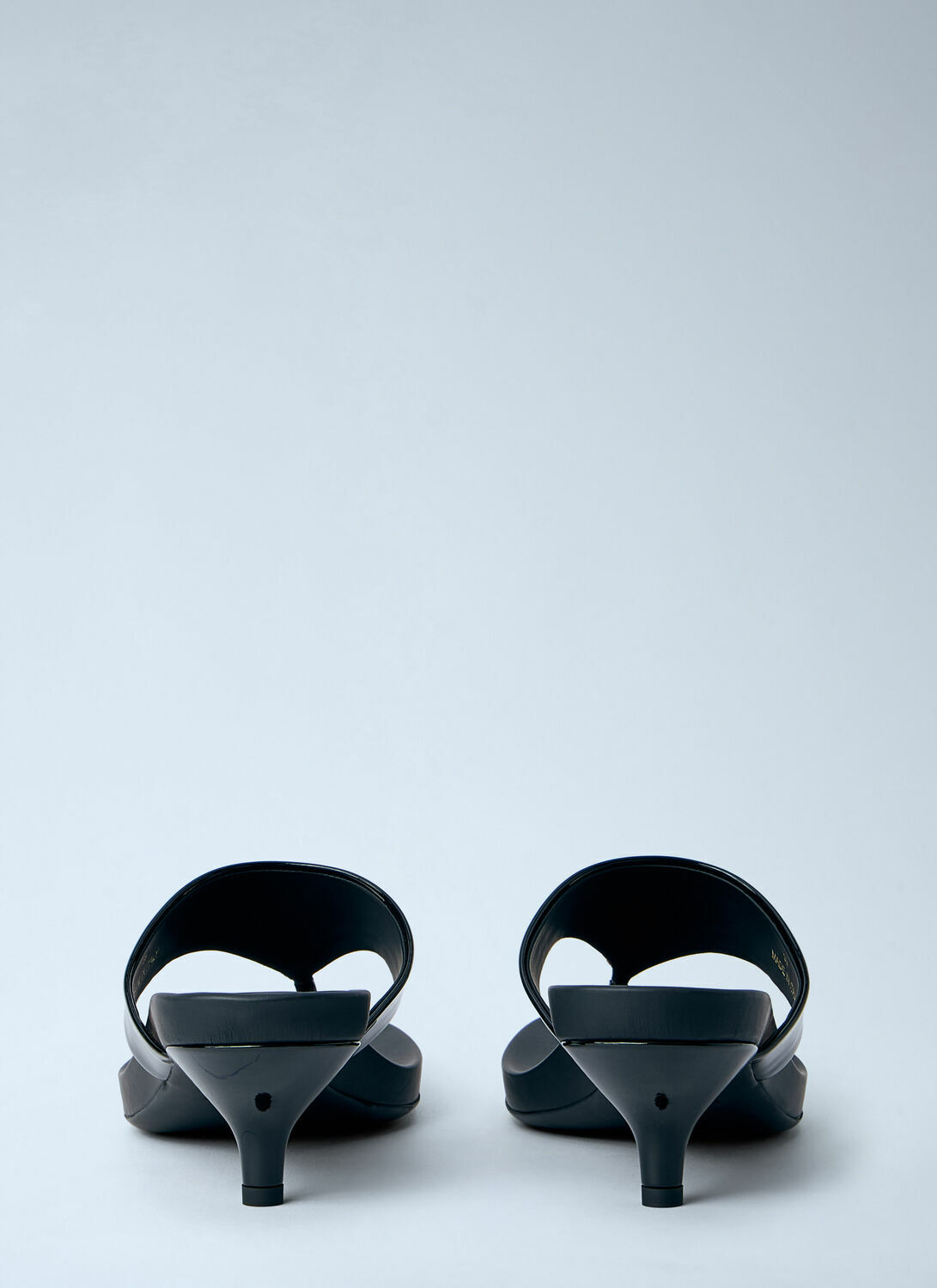 Prada Patent Leather Thong Sandals