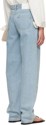 Loulou de Saison Blue SAMUR LDS Boyfriend Jeans