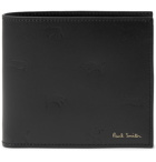 PAUL SMITH - Debossed Leather Billfold Wallet - Black