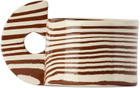 Henry Holland Studio Brown & White Stripe Mug