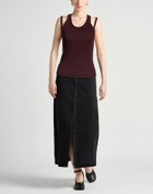 Helmut Lang Womens Tank top Burgundy