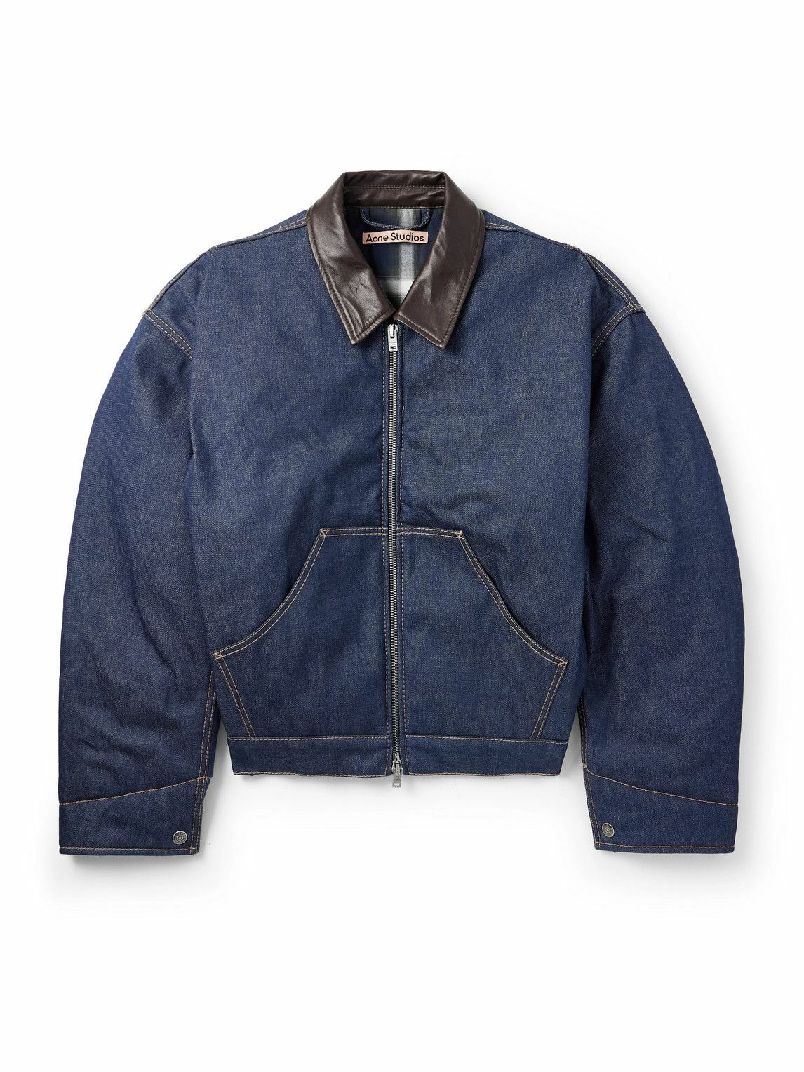 Acne Studios Black Oversized Jacket デニム Acne Studios - Denim jacket - Oversized fit - Black