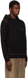 PS by Paul Smith Black Broad Stripe Zebra Hoodie