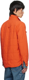 RRL Orange Quilted Jacket