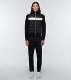 Moncler - Padded wool and down cardigan