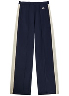 Wales Bonner Motion Panelled Jersey Track Pants Navy