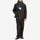 Jil Sander Men's Down Scarf in Black 