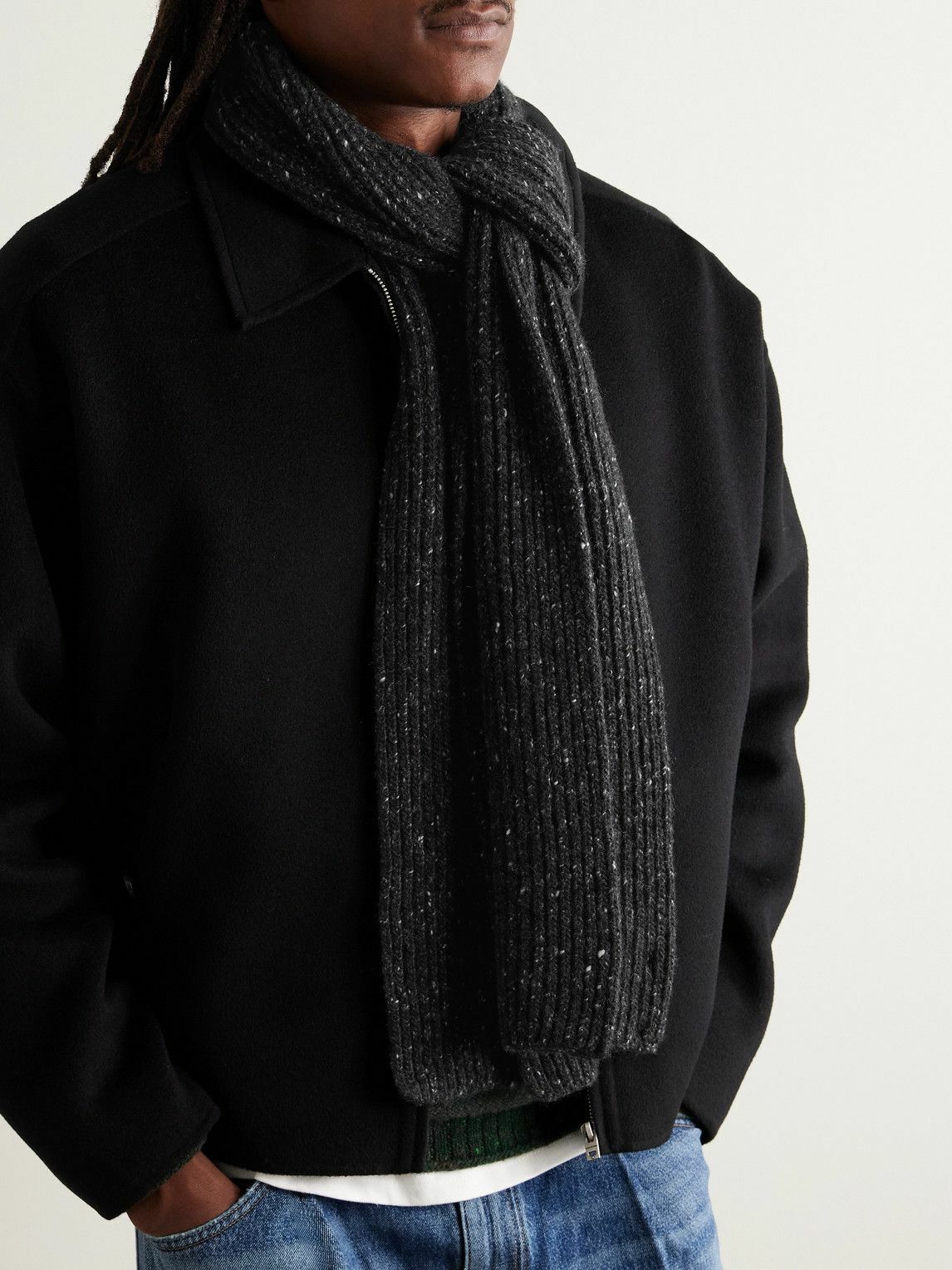 Inis Meáin - Ribbed Cashmere Scarf