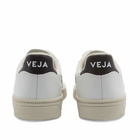 Veja Men's V-10 Vegan Basketball Sneakers in Extra White/Black