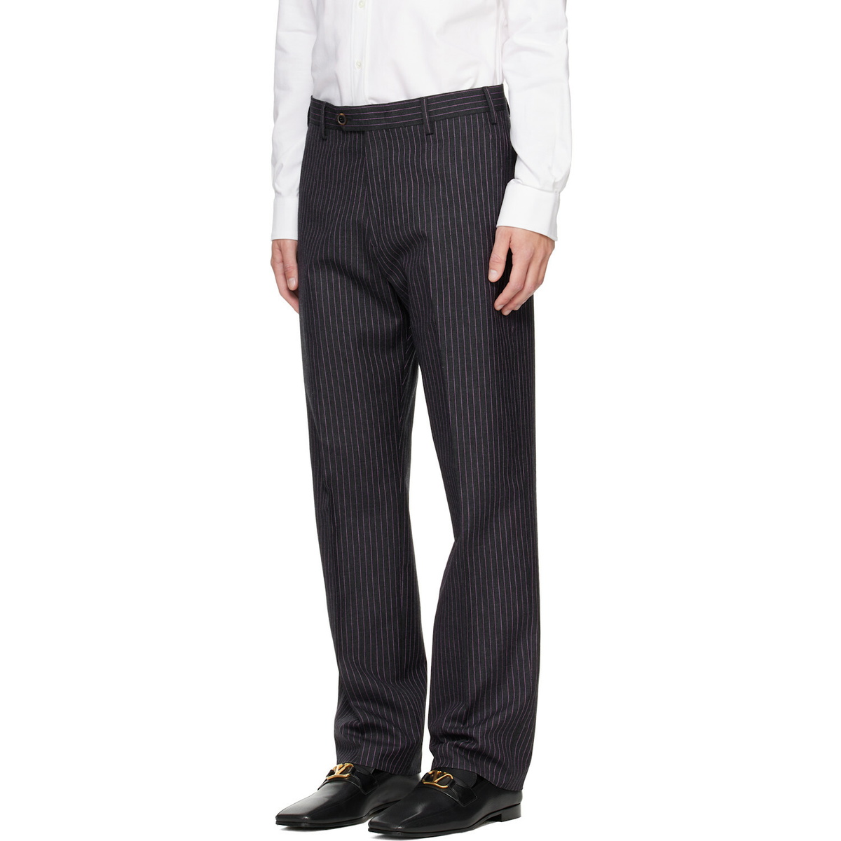 Paul Smith Brown Double-Breasted Suit