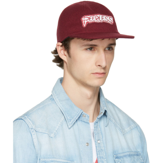 Visvim Burgundy Peerless Cap