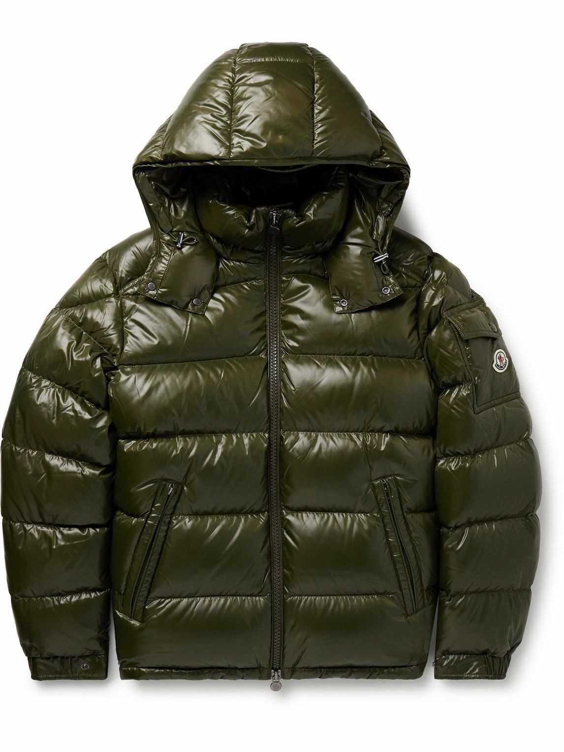 Green moncler maya best sale