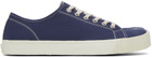 Maison Margiela Blue Tabi Sneakers