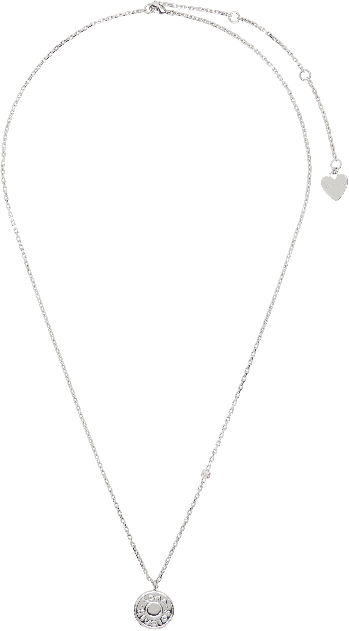 【ACNE STUDIOS】Padlock choker☆関税込 Padlock choker in silver - Acne Studios | Mytheresa