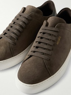 Axel Arigato - Clean 90 Leather-Trimmed Suede Sneakers - Brown