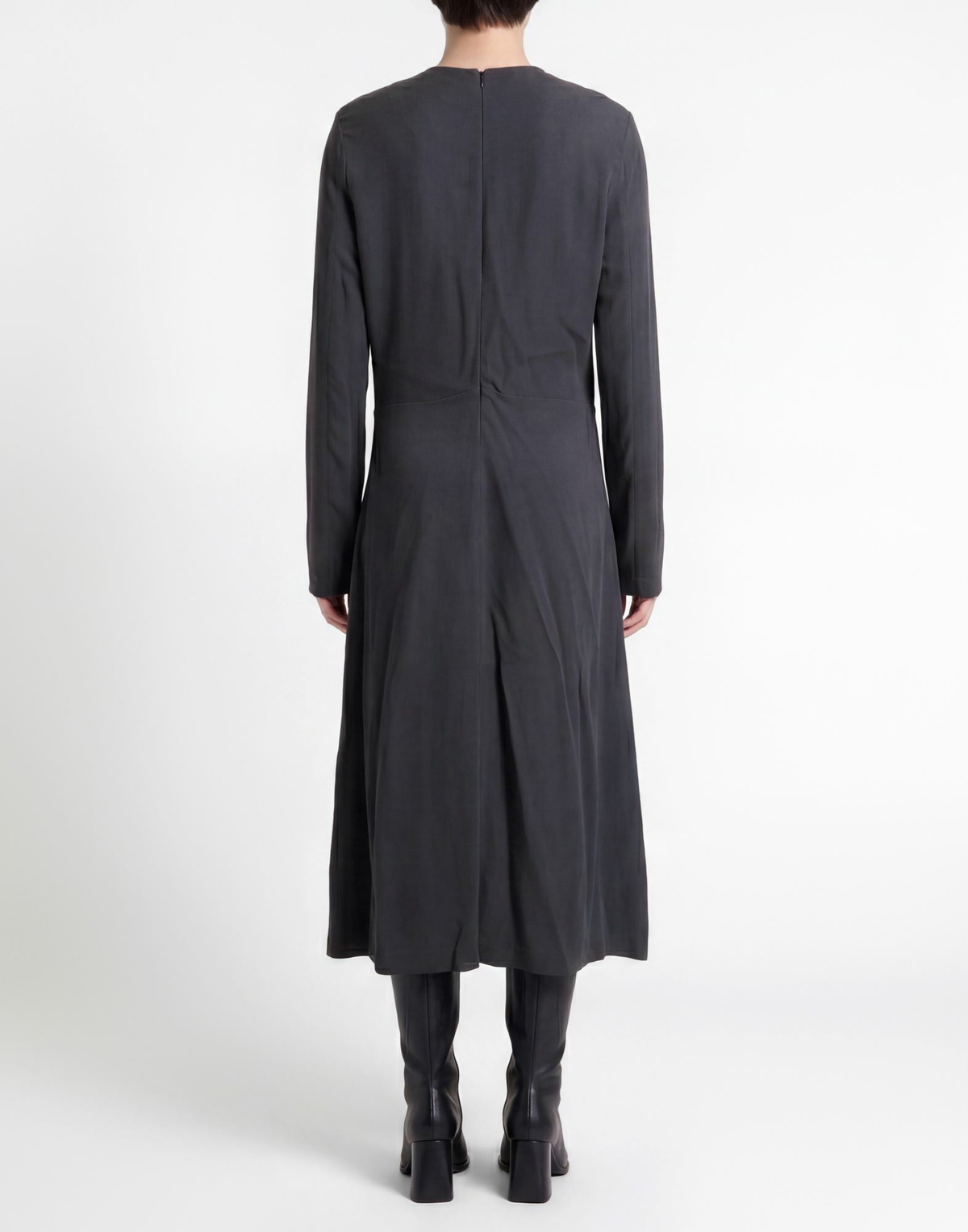 Jucca Womens Midi dress in Charcoal