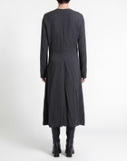 Jucca Womens Midi dress in Charcoal