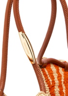 Zimmermann Goldentime Zebra Raffia Tote - Multi Animal - One Size