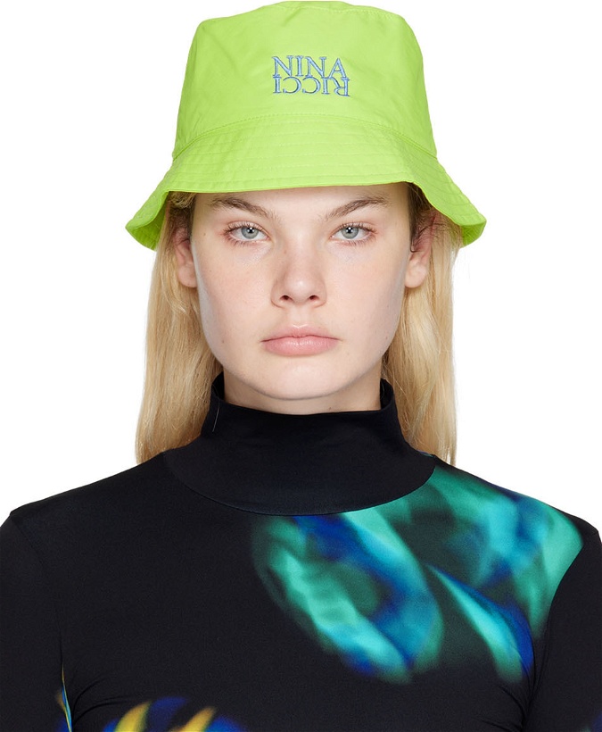 Photo: Nina Ricci Green Water-Repellent Bucket Hat
