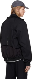 POST ARCHIVE FACTION (PAF) Black 8.0 Center Bomber Jacket