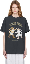 OPEN YY Navy Pet Club Kitty Party T-shirt