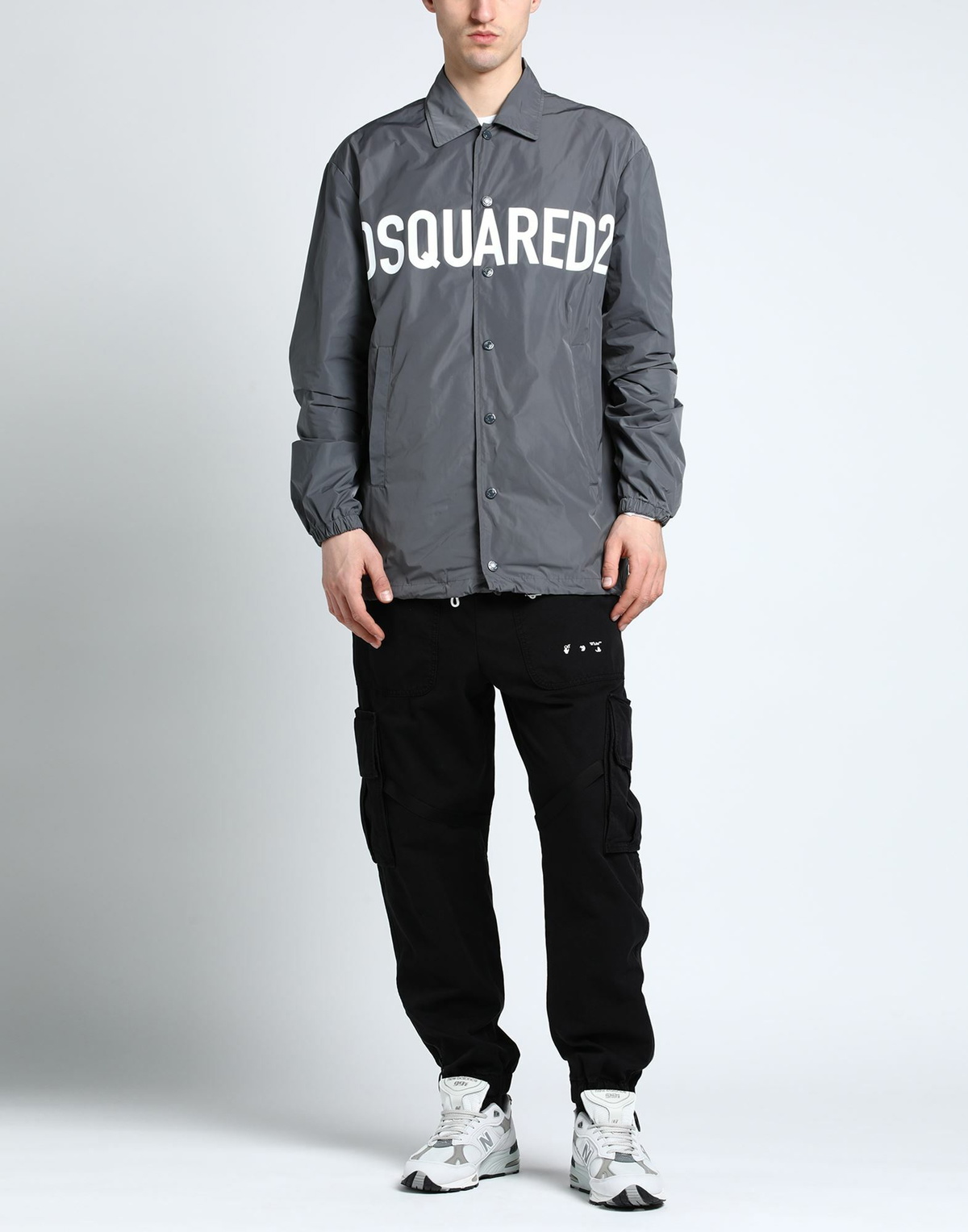 Dsquared2 Mens Jacket in Grey