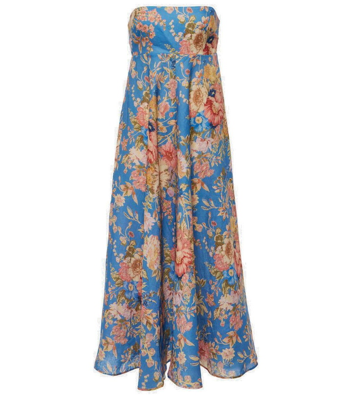 Photo: Zimmermann August floral linen midi dress