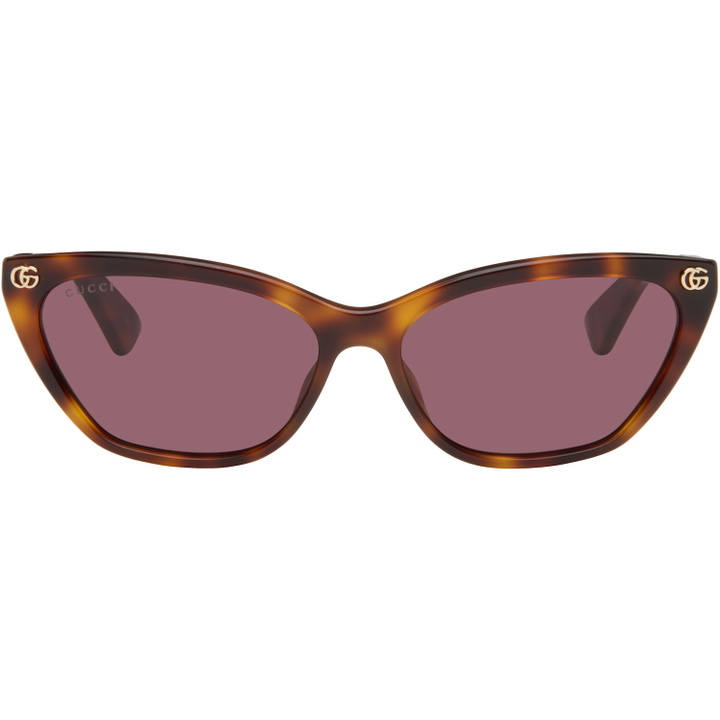Photo: Gucci Brown Cat Eye Sunglasses