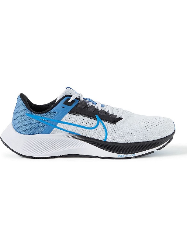 Photo: Nike Running - Air Zoom Pegasus 38 Mesh Running Sneakers - White