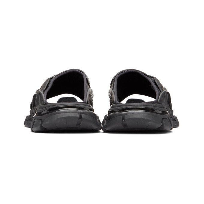 靴 Balenciaga Track Slide Sandal Black 40 Balenciaga Track Slide Sandals in Black | Lyst Australia