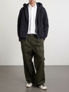 C.P. Company - Straight-Leg Logo-Appliquéd Cotton Reps Cargo Trousers - Green