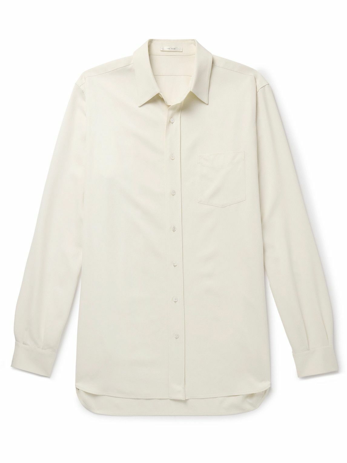 The Row - Cardiff Silk Shirt - Neutrals The Row