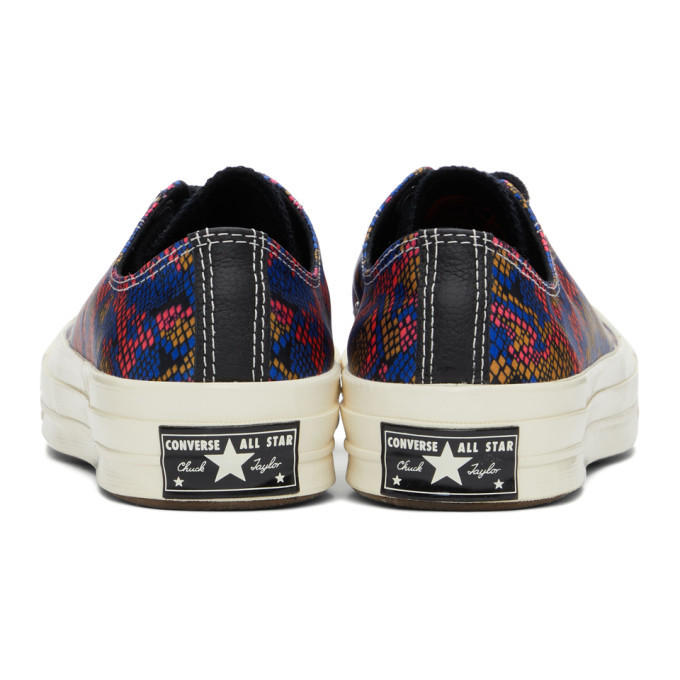 Converse Blue and Pink Digital Daze Chuck 70 Sneakers Converse