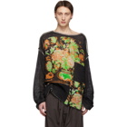 Acne Studios Black Figural Sweater