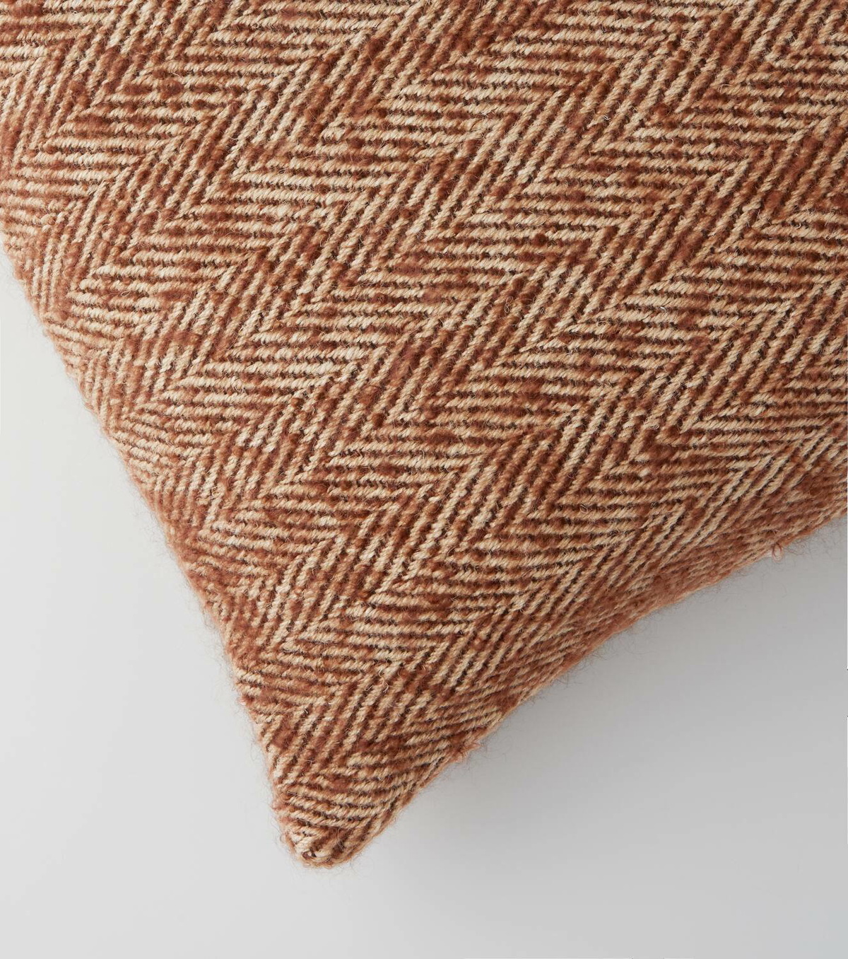 The House of Lyria Vitim jute, mohair, and wool-blend cushion