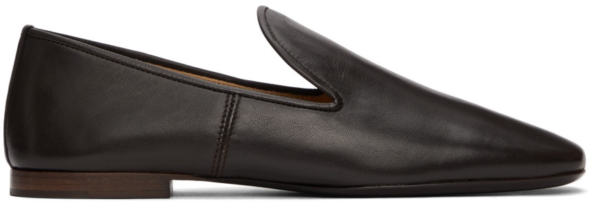 Lemaire Brown Leather Soft Loafers Lemaire
