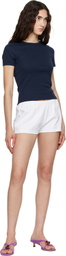 FLORE FLORE Navy Car T-shirt