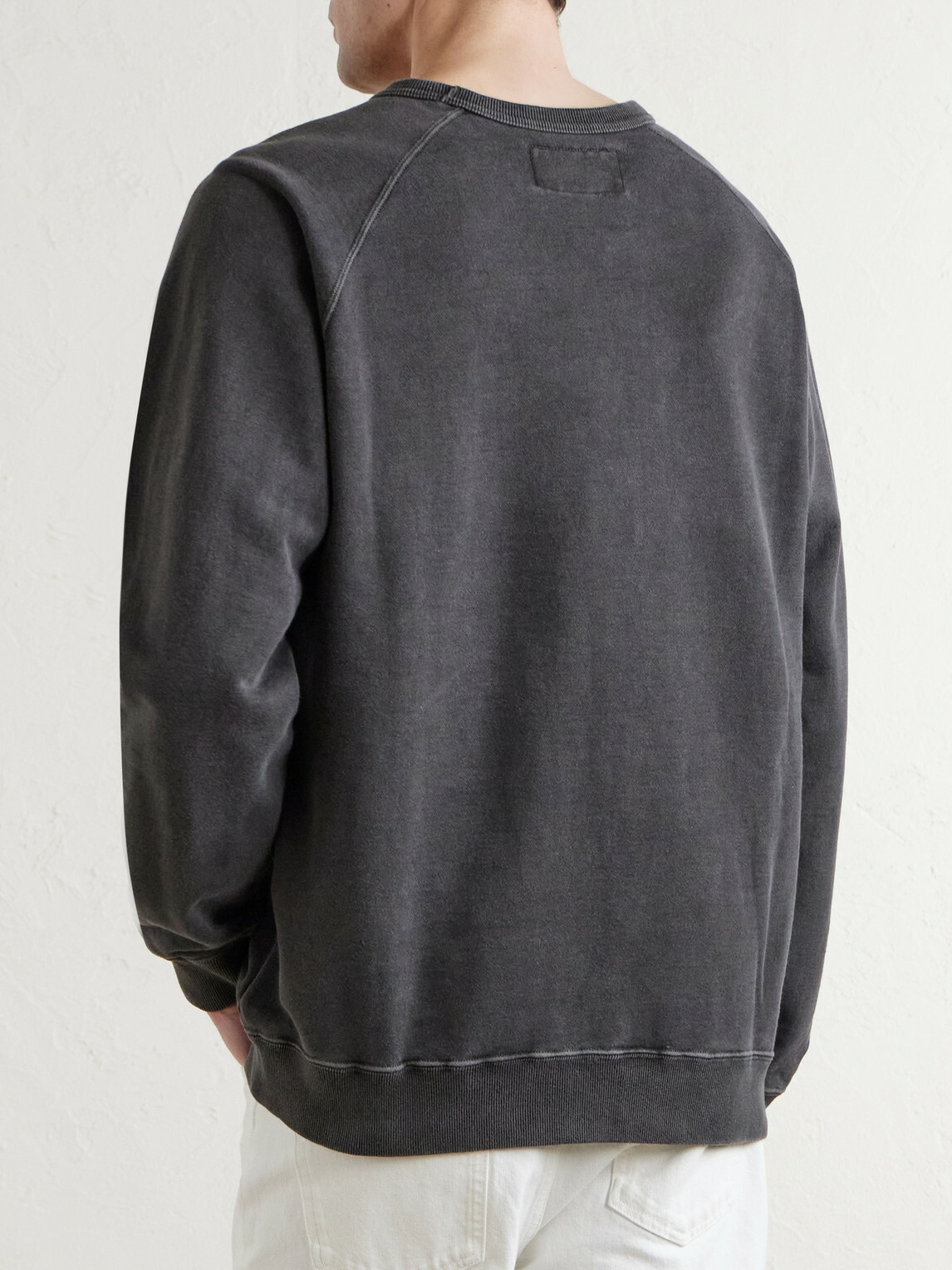 Neighborhood - Cotton Pigment Dyed Sweatshirt - Gray