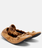 Gucci Prima Horsebit leather ballet flats