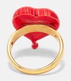 Oscar de la Renta Heart Balloon ring
