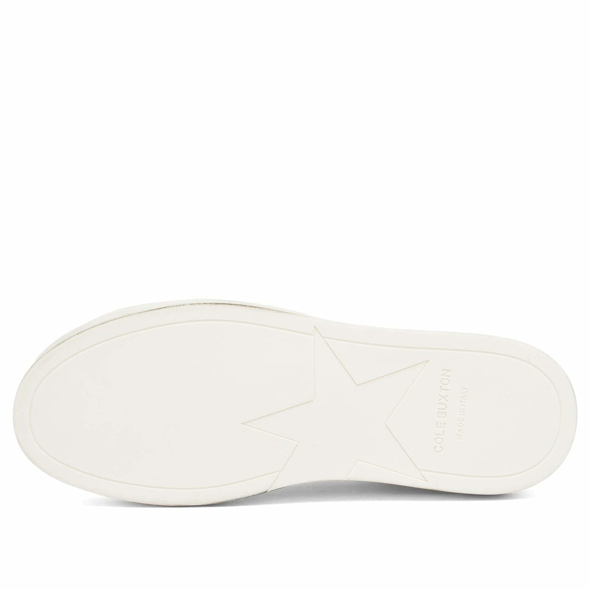 Cole Buxton Men's CB Star Sneaker in White