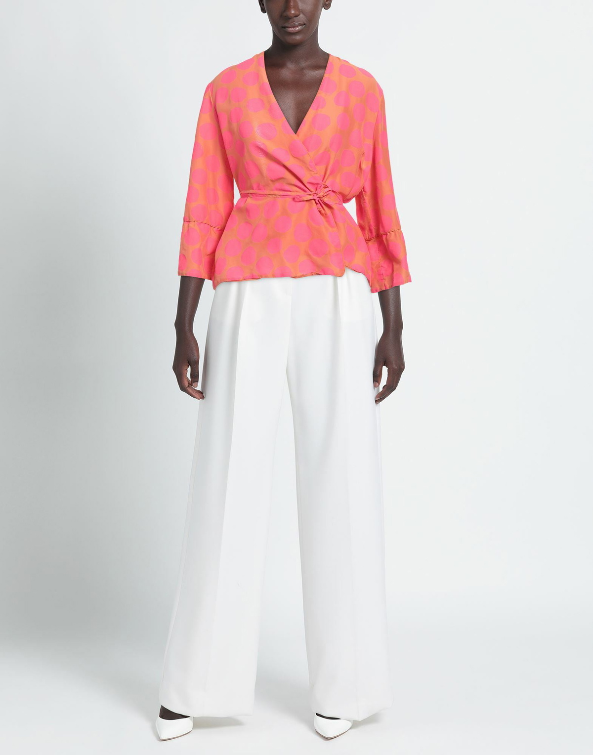 Alessia Santi Womens Top Fuchsia