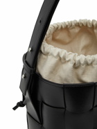 BOTTEGA VENETA - Casette Lantern Leather Bucket Bag