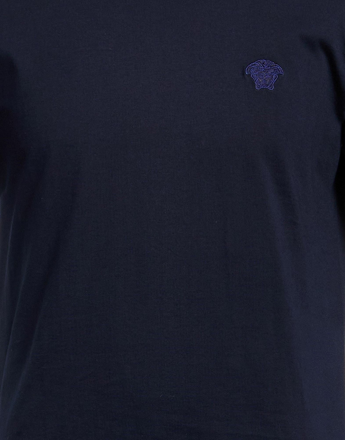 Versace Mens T-shirt Midnight in Blue