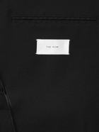 THE ROW - Slater Slim-Fit Unstructured Wool Suit Jacket - Black
