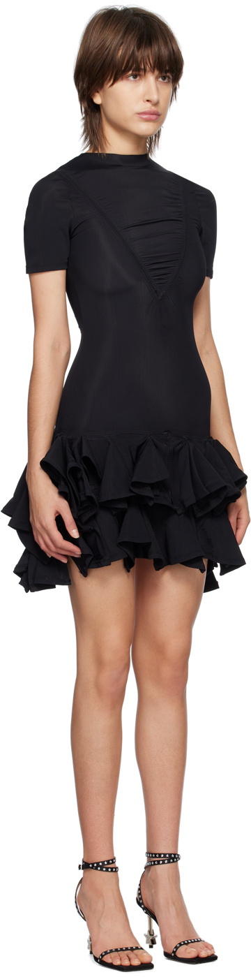 Emily Watson Black Tutu Mini Dress
