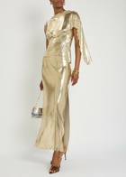 Rabanne Chainmail Maxi Skirt Gold